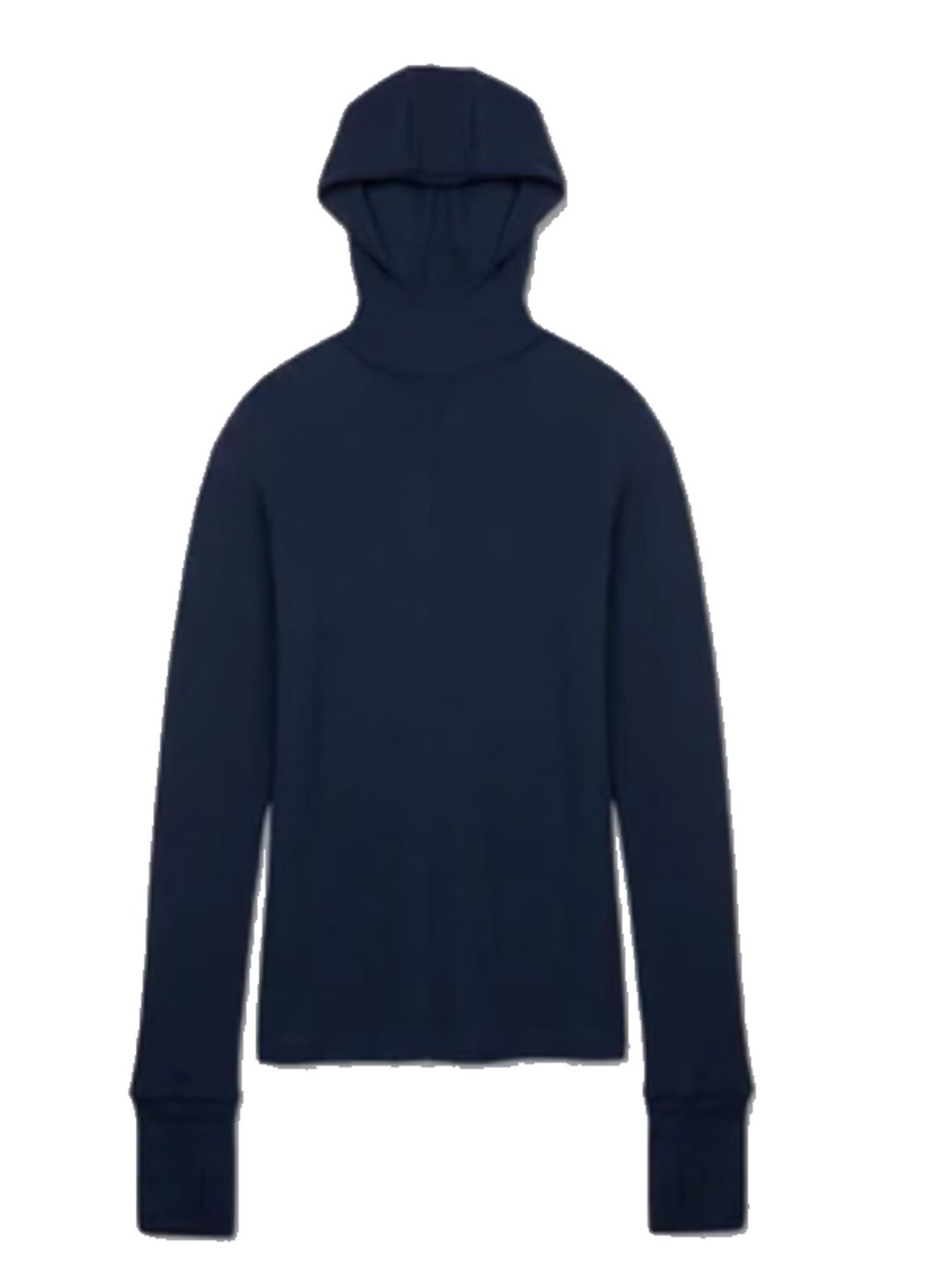 Women’s Tilley Navy Hooded Merino Long-Sleeve Shirt